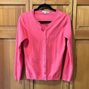 Boden Cotton Crew Cardigan